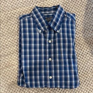 Pro Tour Navy and White Checkered Shirt-excellent condition